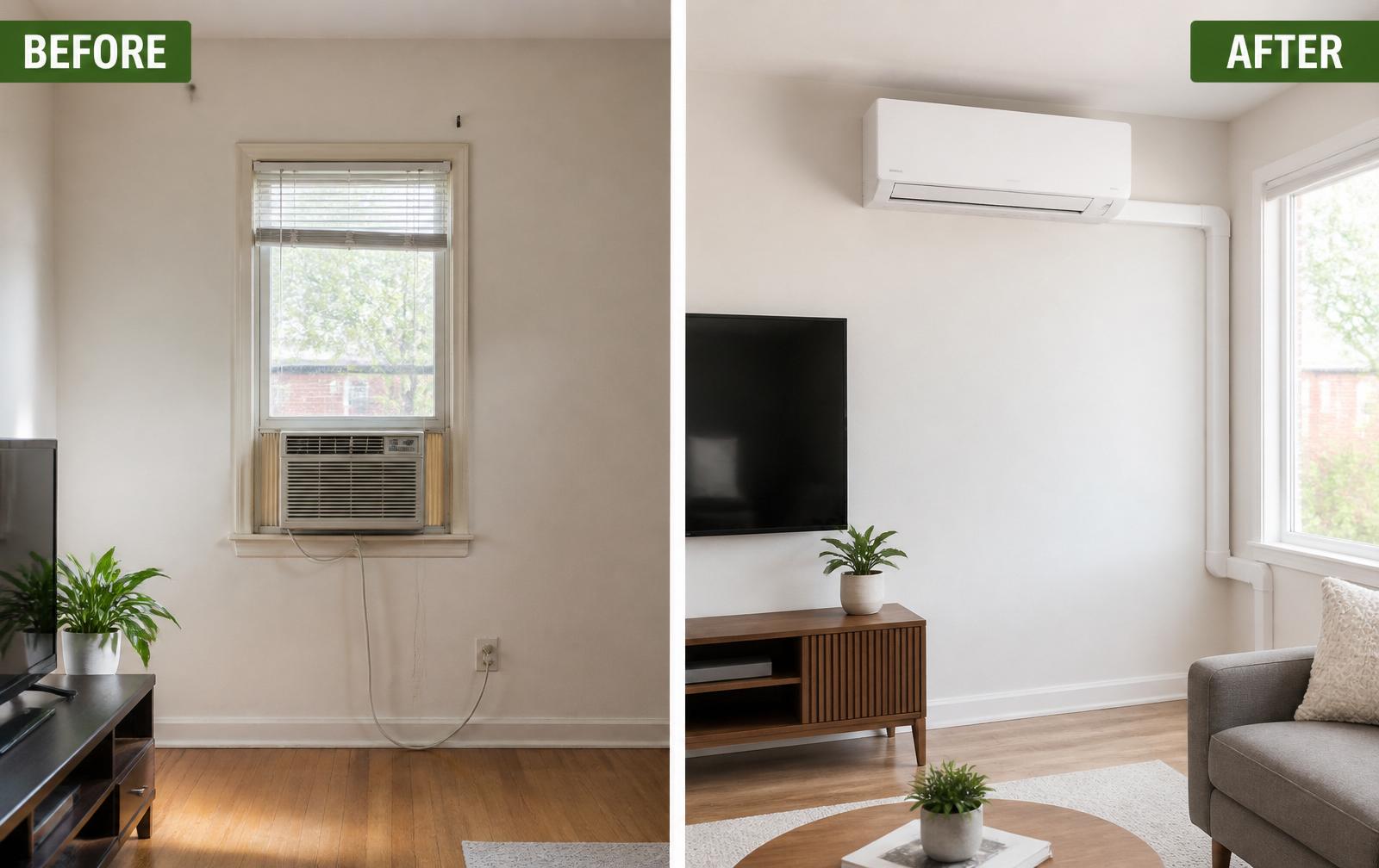 Window Rattler → Ductless Comfort